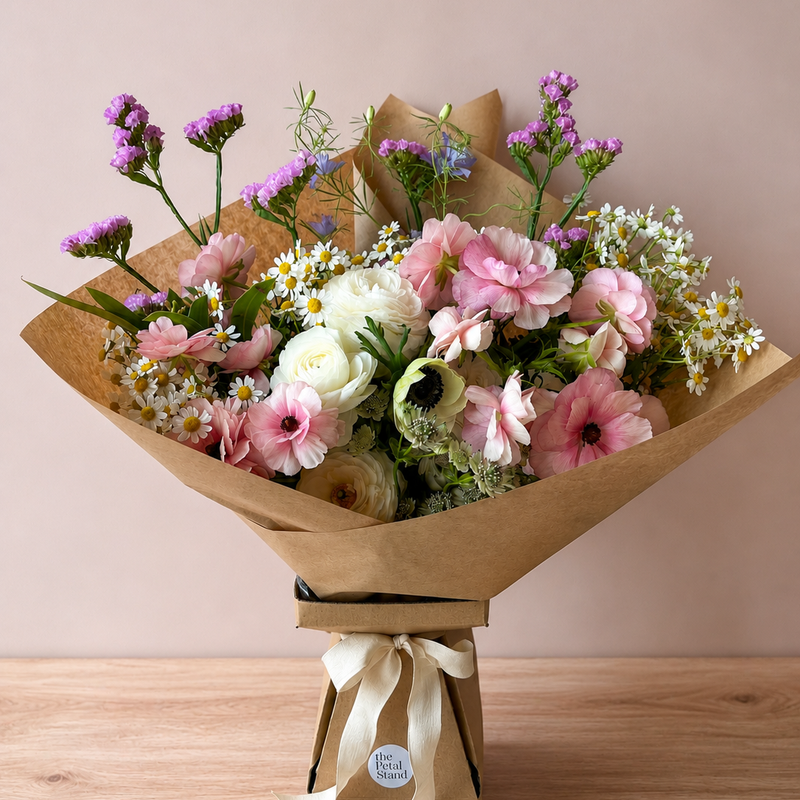 Hand tied bouquets
