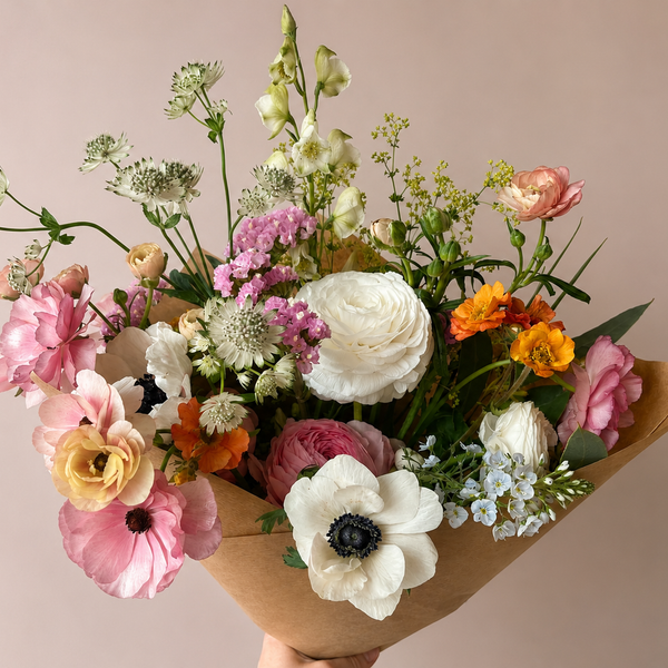 Hand tied bouquets