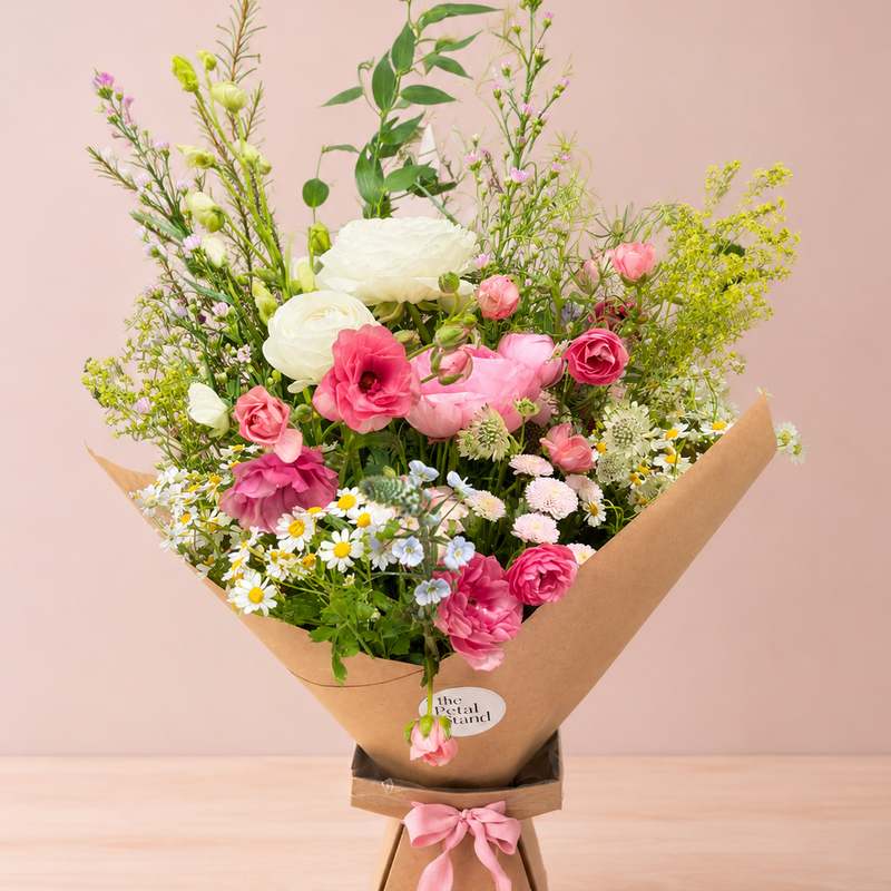 Hand tied bouquets