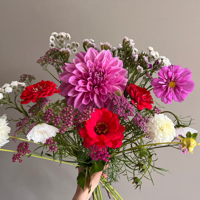 Hand tied bouquets