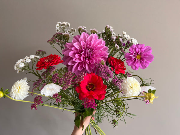 Hand tied bouquets